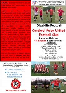 CP United FC and LCFA - New Liverpool Football Sessions